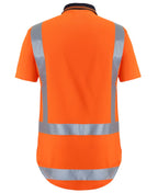 JB's Wear Hi Vis (D+N) S/S Non Cuff TTMC-W Traditional Polo 6DTSP