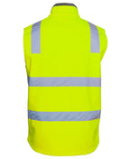 JB's Wear Hi Vis D+N Water Resistant Softshell Vest 6DWV
