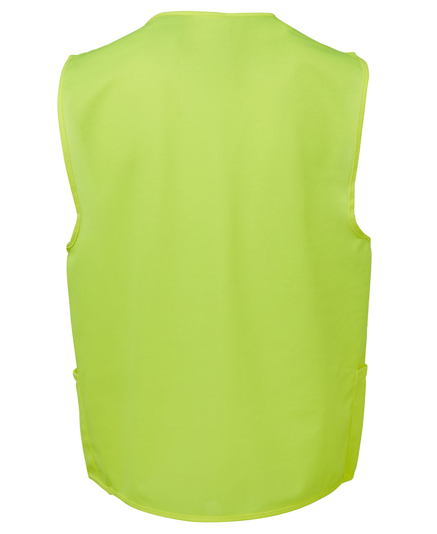 JB's Wear Hi Vis Zip Safety Vest 6HVSZ