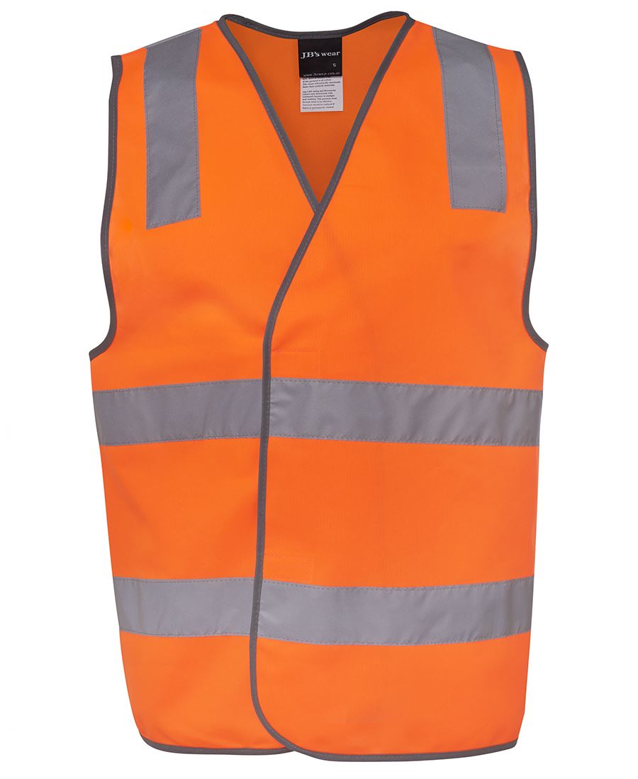 JB's Wear Hi Vis (D+N) Safety Vest 6DNSV