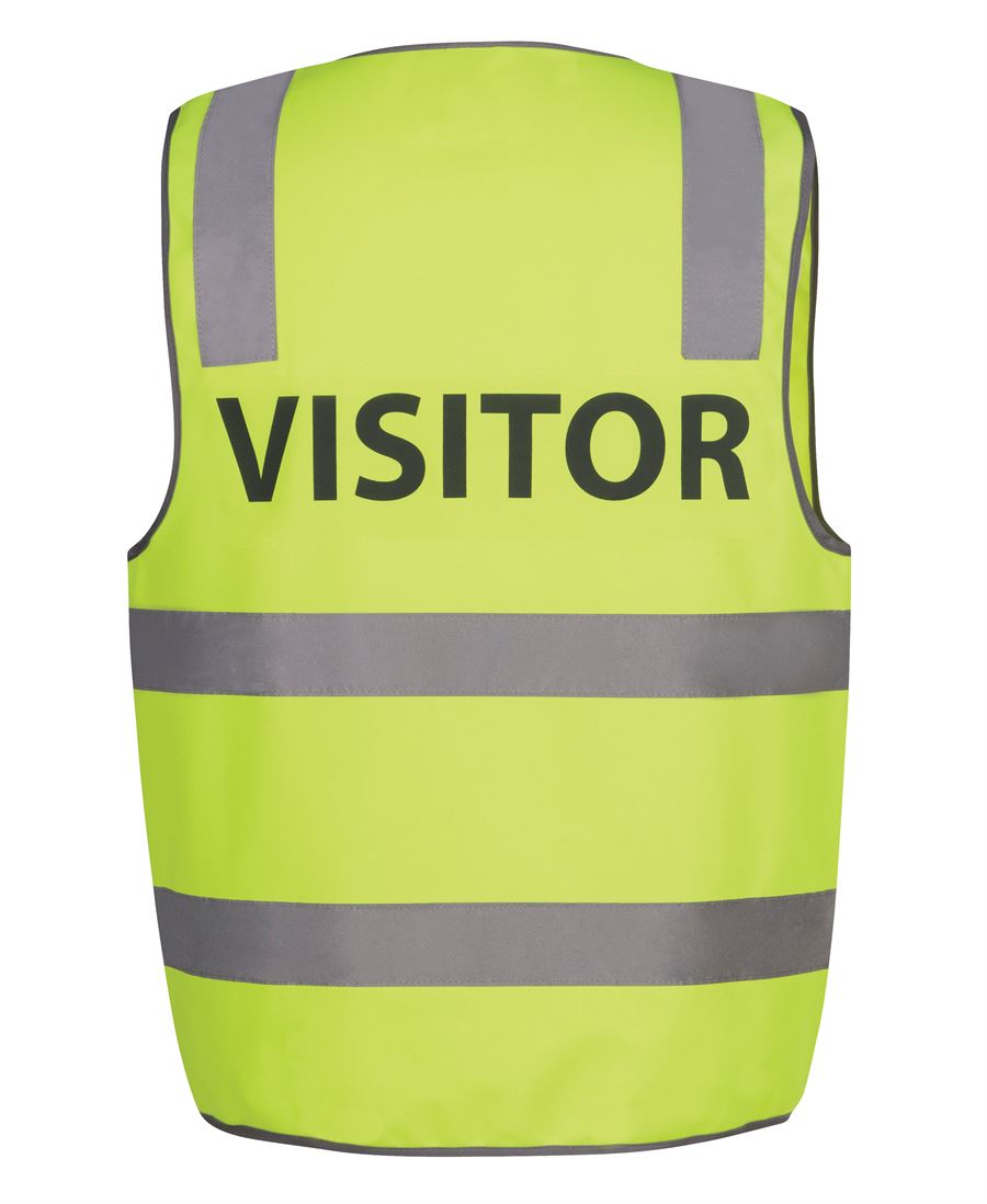 JB's Wear Hi Vis D+N Safety Vest 6DNS7 - Visitor