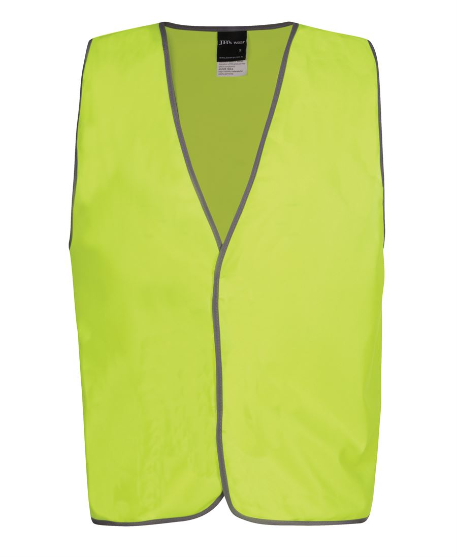 JB's Wear Hi Vis Safety Vest 6HVS - Visitor