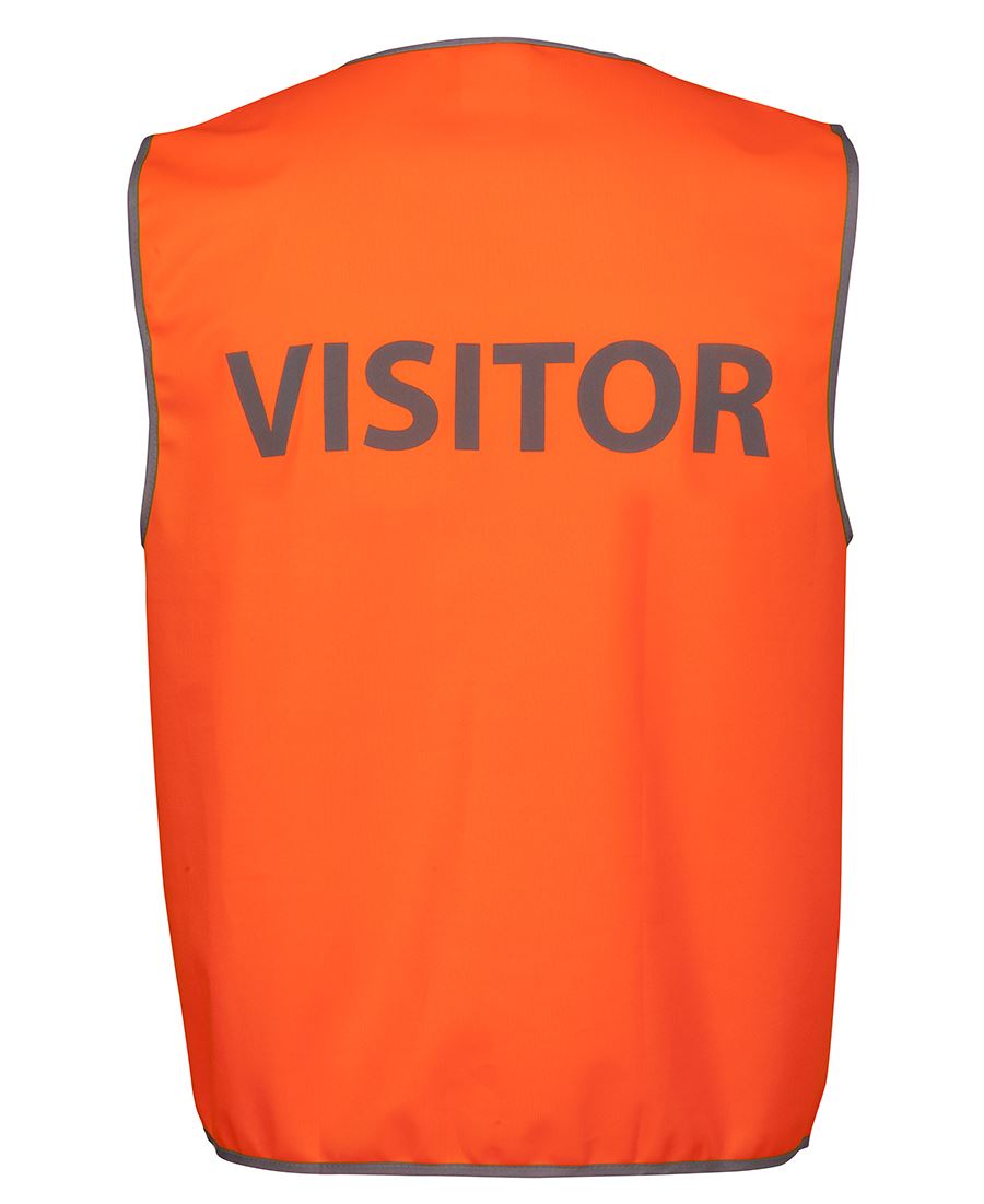 JB's Wear Hi Vis Safety Vest 6HVS - Visitor