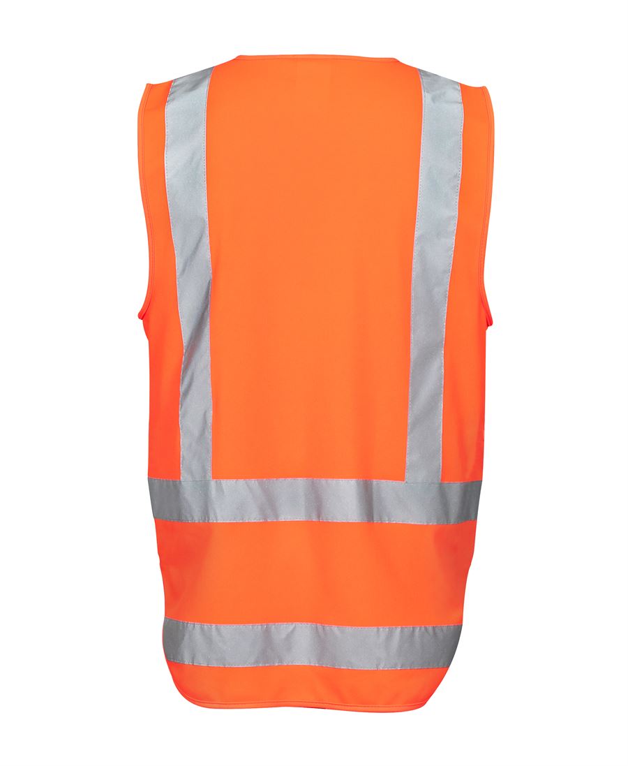 JB's Wear Hi Vis Zip (D+N) TTMC-W Vest 6DNDT