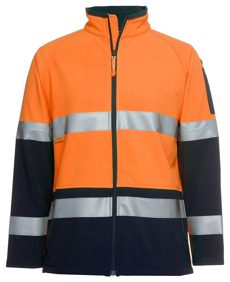 JB's Wear Hi Vis (D+N) Softshell Jacket 6D4LJ