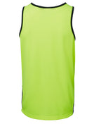 JB's Wear Hi Vis Contrast Singlet 6HCS4