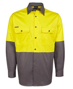 JB's Wear Hi Vis L/S 150G Shirt 6HWSL