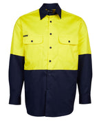 JB's Wear Hi Vis L/S 150G Shirt 6HWSL