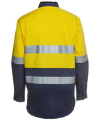JB's Wear Hi Vis (D+N) L/S 190G Shirt 6HLS