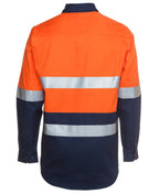 JB's Wear Hi Vis (D+N) L/S 190G Shirt 6HLS