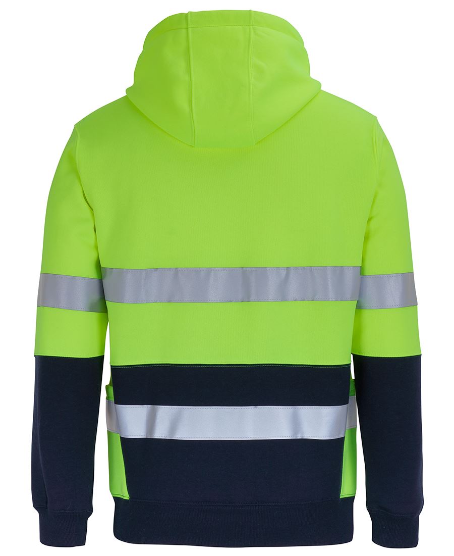 JB's Wear Hi Vis D+N 330G Pullover Hoodie 6DPJ