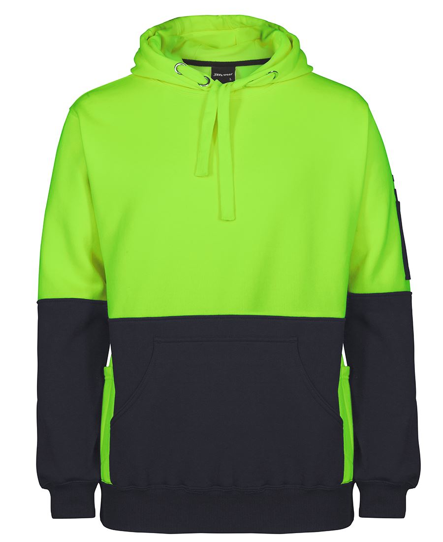 JB's Wear Hi Vis 330G Pull Over Hoodie 6HVPJ