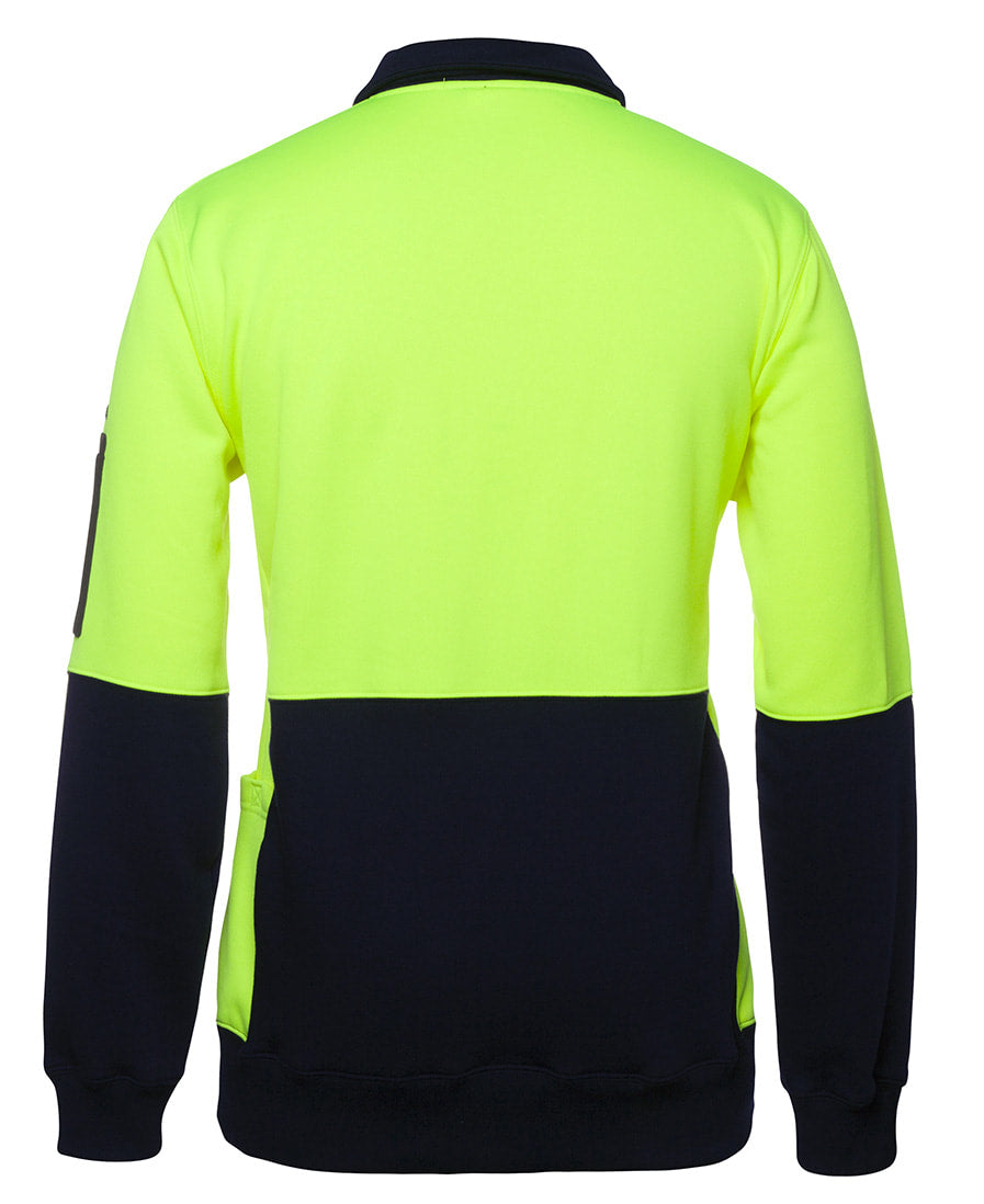 JB's Wear Hi Vis 330G 1/2 Zip Fleece 6HVPZ