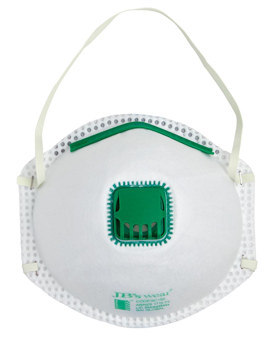 JB's Wear P2 RESPIRATOR WITH VALVE (12PC) 8C150