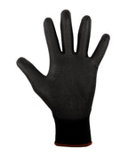 JB's Wear BLACK LIGHT PU BREATHABLE GLOVE (12 PACK) 8R004