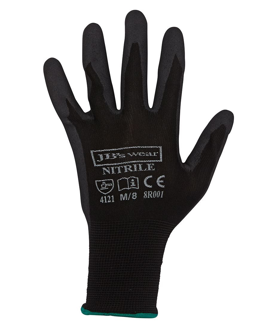 JB's Wear NITRILE BREATHABLE GLOVE (12 PACK) 8R001