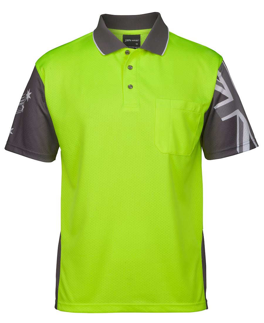 JB's Wear HI VIS SOUTHERN CROSS POLO 6HSC