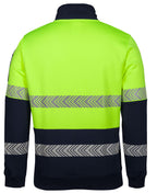 JB's Wear HI VIS ½ ZIP SEGMENTED TAPE FLEECE 6HZS