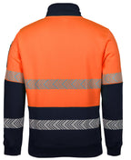 JB's Wear HI VIS ½ ZIP SEGMENTED TAPE FLEECE 6HZS