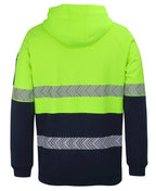 JB's Wear HI VIS 1/2 ZIP SEGMENTED TAPE HOODIE 6HZSH