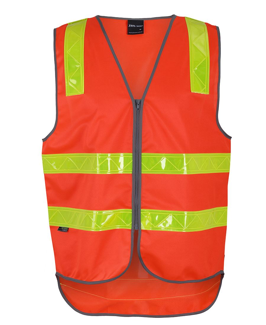 JB's Wear VIC ROAD (D+N) SAFETY VEST 6DVRV