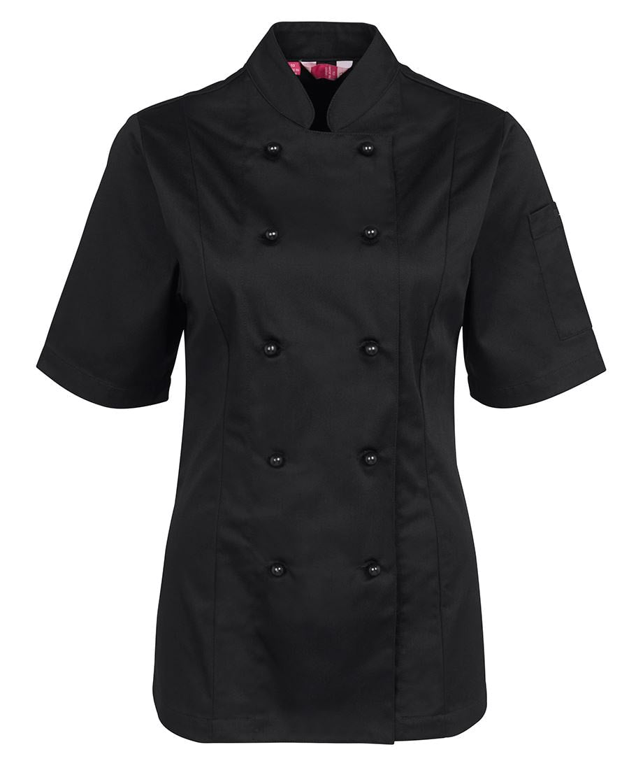JB's Wear LADIES S/S CHEF'S JACKET 5CJ21