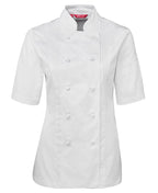JB's Wear LADIES S/S CHEF'S JACKET 5CJ21