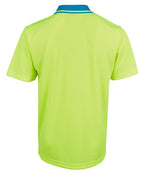 Adults Hi Vis Non Cuff Traditional Polo 6HVNC