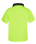 ADULTS AND KIDS HI VIS NON CUFF TRADITIONAL POLO 6HVNC