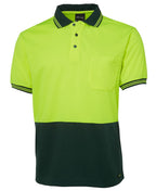 JB's Wear Hi Vis S/S Traditional Polo 6HVPS