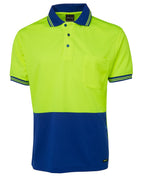 JB's Wear Hi Vis S/S Traditional Polo 6HVPS