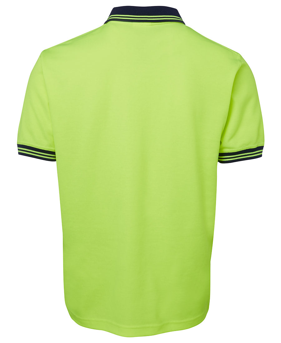 JB's Wear Hi Vis S/S Cotton Back Polo 6HPS