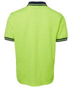 JB's Wear Hi Vis S/S Cotton Back Polo 6HPS