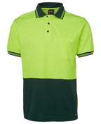 JB's Wear Hi Vis S/S Cotton Back Polo 6HPS