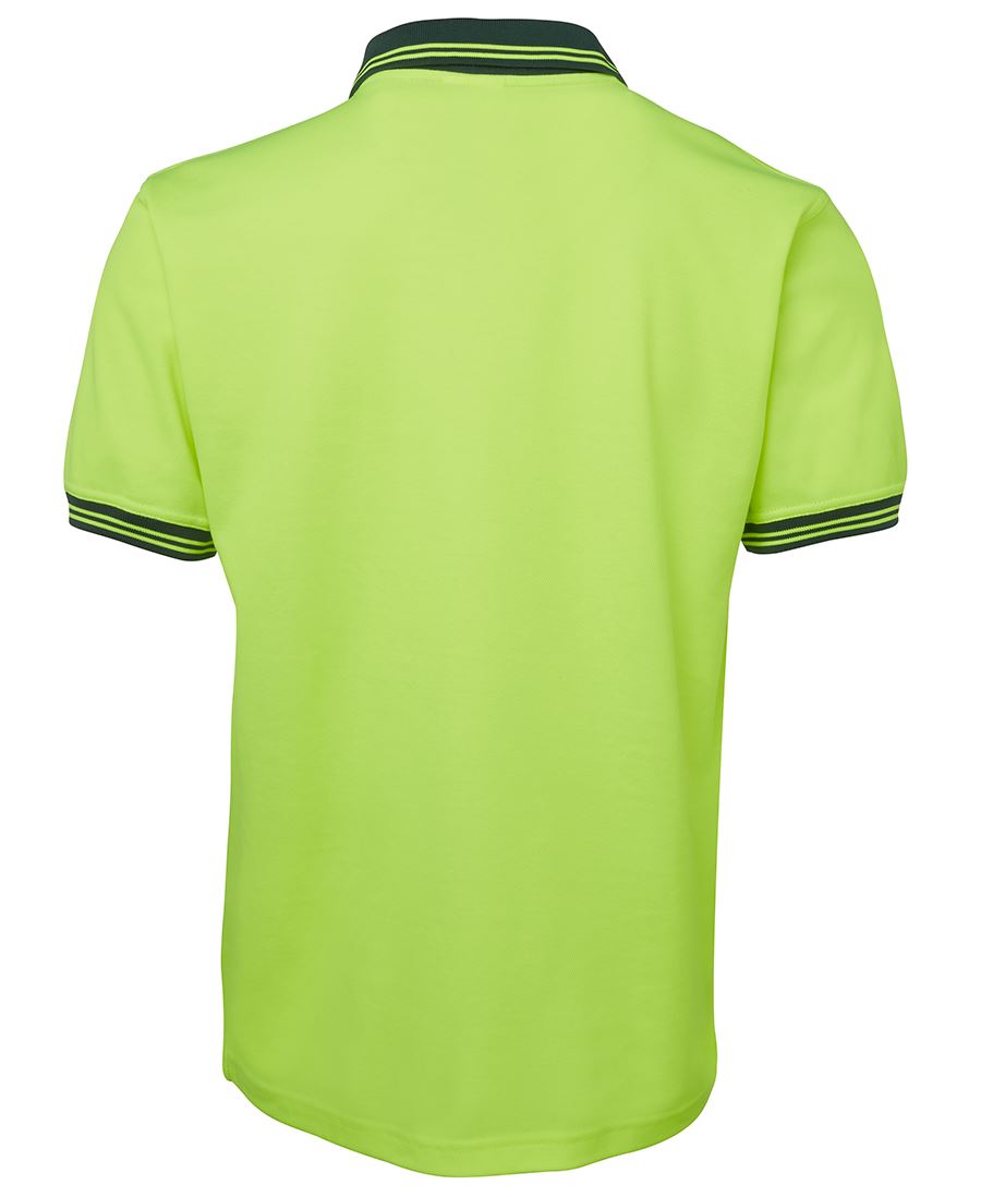 JB's Wear Hi Vis S/S Cotton Back Polo 6HPS