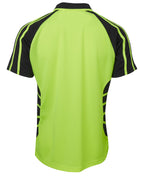 JB's Wear Hi Vis S/S Spider Polo 6HSP