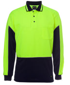 JB's Wear Hi Vis L/S Gap Polo 6HVGL