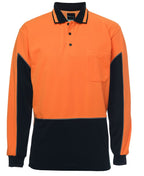 JB's Wear Hi Vis L/S Gap Polo 6HVGL