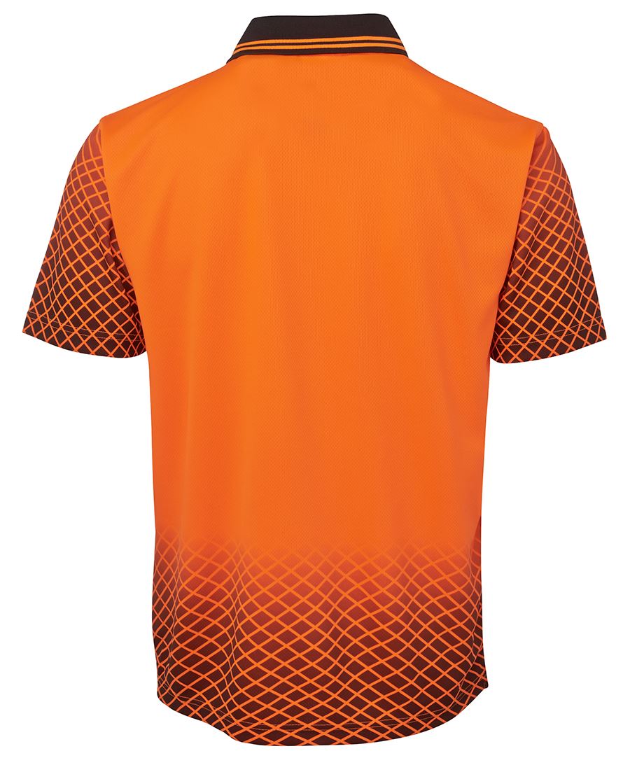 JB's Wear Hi Vis Net Sub Polo 6HVNS