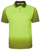 JB's Wear Hi Vis Net Sub Polo 6HVNS