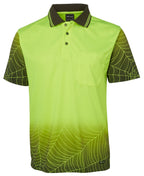 JB's Wear Hi Vis S/S Web Polo 6WPS