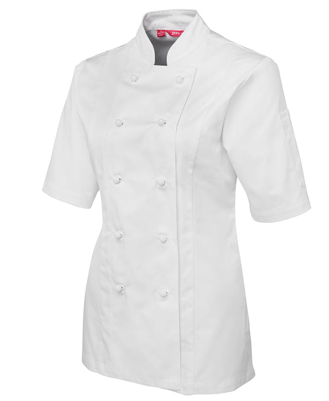 JB's Wear LADIES S/S CHEF'S JACKET 5CJ21