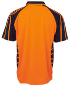 JB's Wear Hi Vis S/S Spider Polo 6HSP