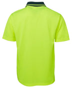Adults Hi Vis Non Cuff Traditional Polo 6HVNC - WEARhouse