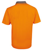 Adults Hi Vis Non Cuff Traditional Polo 6HVNC - WEARhouse