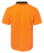 Adults Hi Vis Non Cuff Traditional Polo 6HVNC - WEARhouse