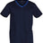 AIW M7650 MENS V-NECK CONTRAST TRIM SCRUB TOP - WEARhouse
