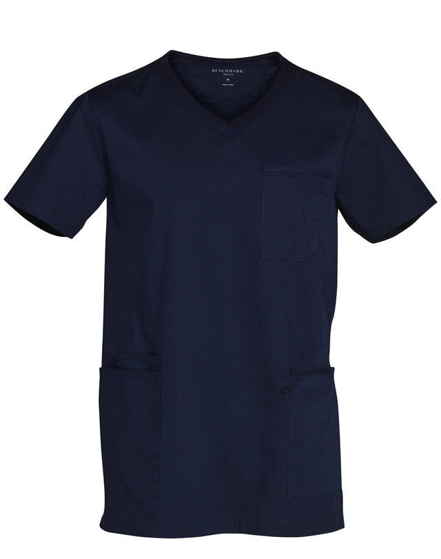 AIW M7650 MENS V-NECK CONTRAST TRIM SCRUB TOP - WEARhouse