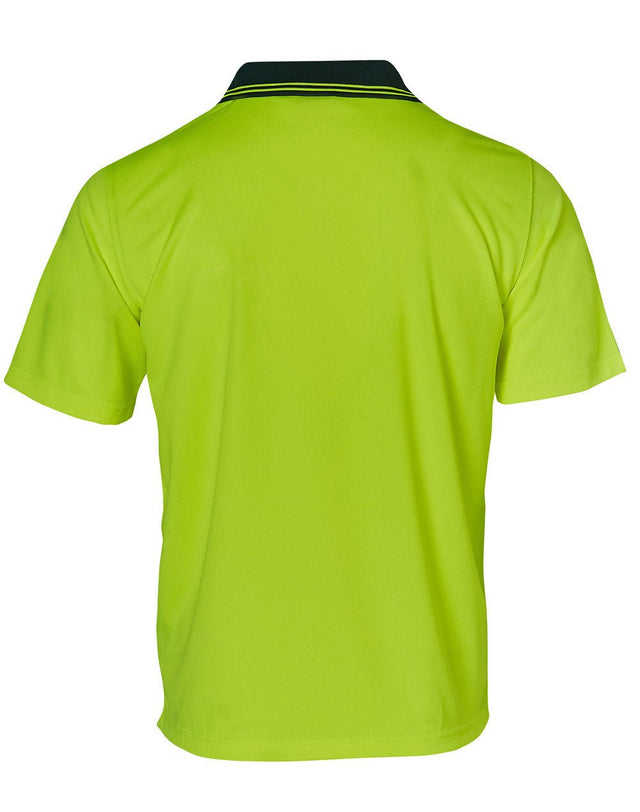 AIW SW01CD High Visibility CoolDry Short Sleeve Polo - WEARhouse