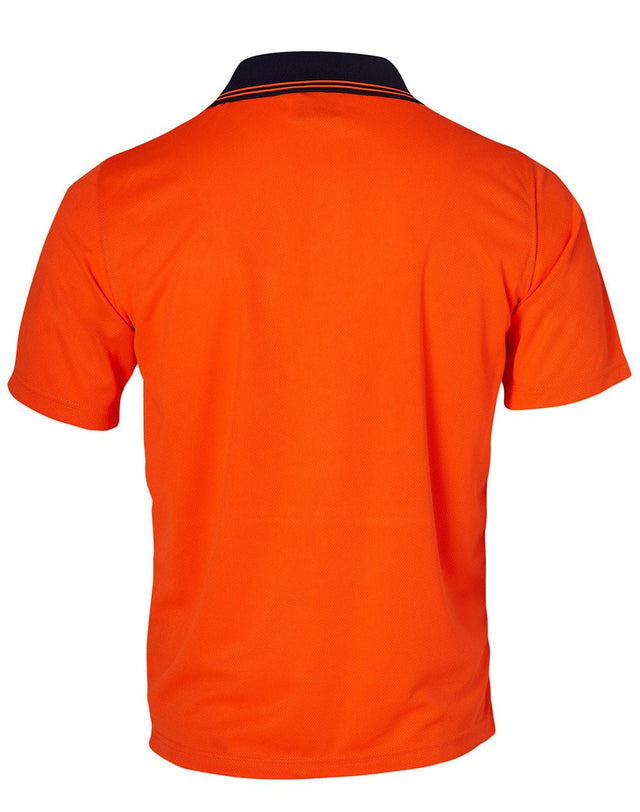 AIW SW01TD High Visibility Short Sleeve Polo